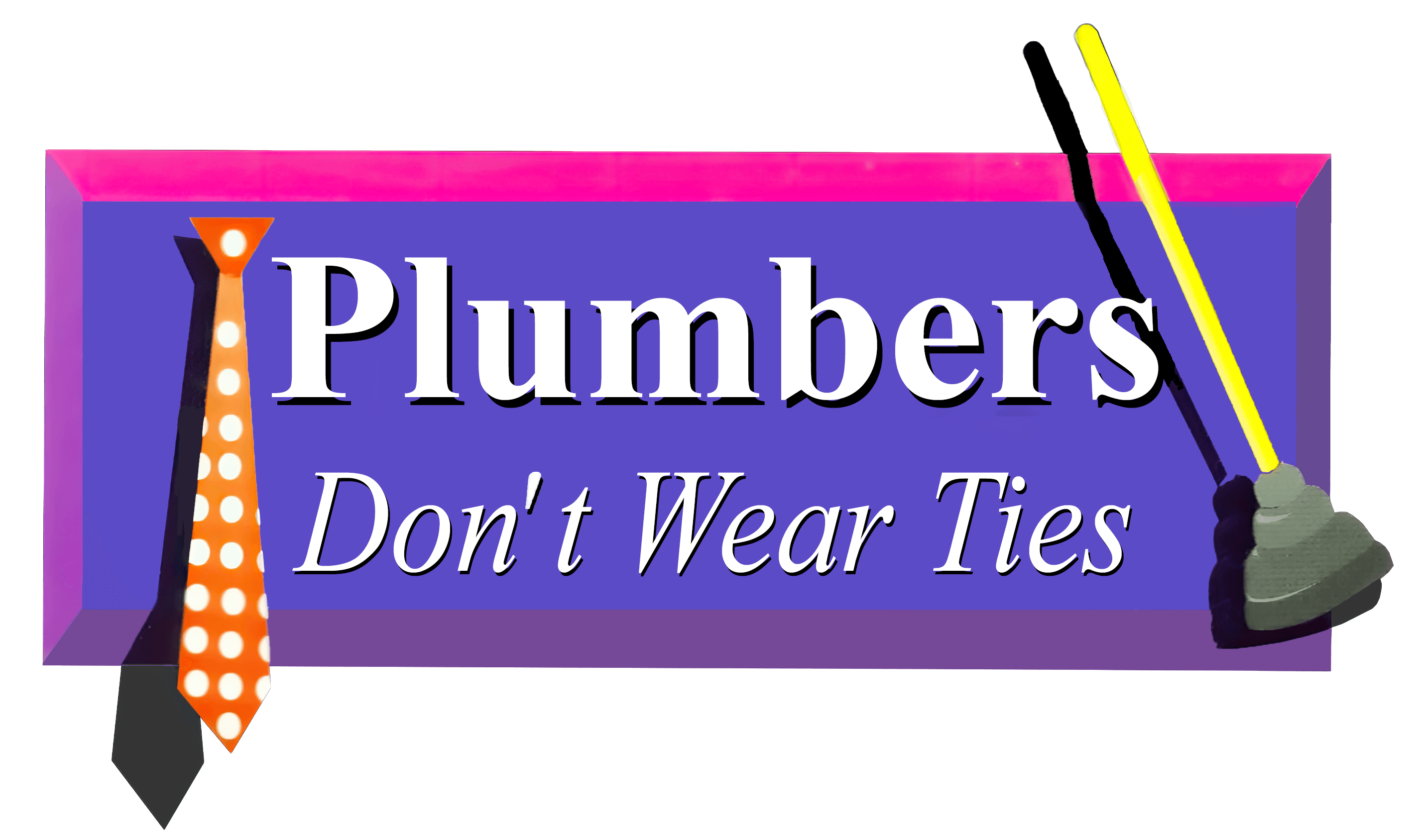 логотип Plumbers Don't Wear Ties